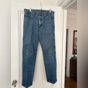 Wrangler Men's Straight Blue Jeans